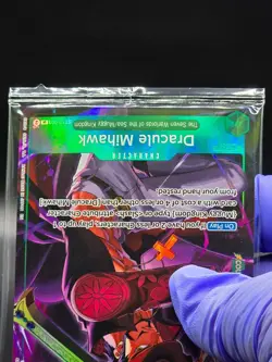 One Piece Dracule Mihawk #ST12-003 Sealed Promo Card (C) - Image 4