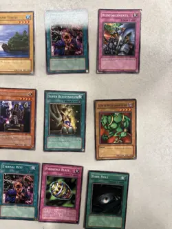 Yu-Gi-Oh Bulk Lot 72 Cards Foil & Holo Vintage 1996 Played Condition TCG - Image 2