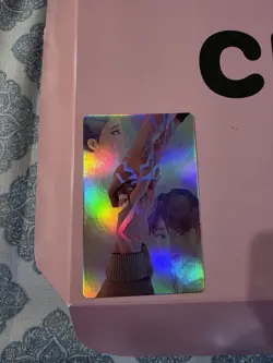 KPOP Demon HUNTERS Huntrix FOIL REFRACTOR MCDONALDS CARD - Image 1