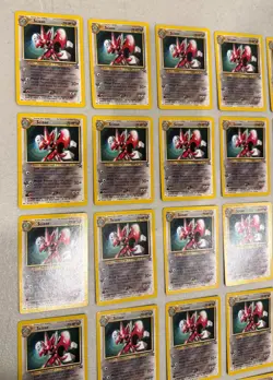 2000 WOTC POKEMON LEAGUE SCIZOR #33 BLACK STAR PROMO LOT OF 25 CARDS UNPLAYED A - Image 2