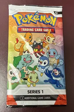 2026 POKEMON TCG 30TH ANNIVERSARY FIRST PARTNER SERIES 1 SEALED PACK 3 CARDS - Image 1