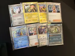 Lot of 10 Pokemon cards, 1 Holo, 1 REV, 2 trainers, 6 Bulk. Random Pack - Image 1