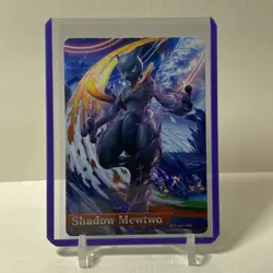 Shadow Mewtwo Amiibo Card from Pokken Tournament - Image 1