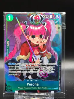 One Piece Perona #OP09-034 Sealed Promo Card (C) - Image 1