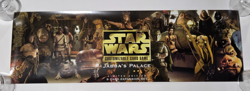 Star Wars Decipher Customizable Card Game Jabba's Palace Poster CCG 35"x10.5" - Image 1