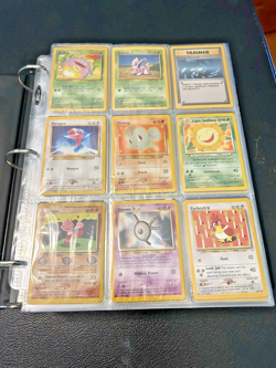 Pokemon Card Lot Binder Collection 396 Cards Multiple Sets Vintage Some Holo - Image 1