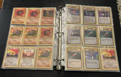 Pokemon Card Lot Binder Collection 396 Cards Multiple Sets Vintage Some Holo - Image 5