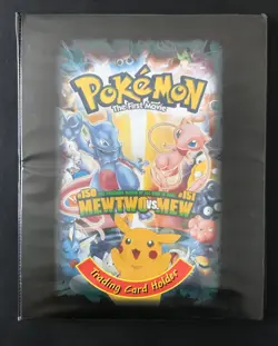 First Movie Pokemon Binder Black Original Album Cards A5 4 Pocket Wizards 1999 - Image 1