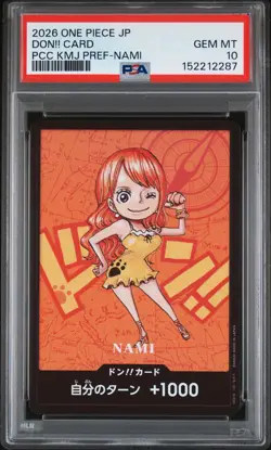 2026 ONE PIECE JPN PREMIUM COLL KUMAMOTO PREFECTURE SPECIAL DON!! CARD PSA 10 - Image 1