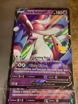 Lot Of 6 Dark Sylveon V SWSH134 Jumbo Cards Holo - Image 2