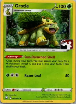 Grotle Uncommon Prize Pack Series Cards 007/172 {{NM}} - Image 1