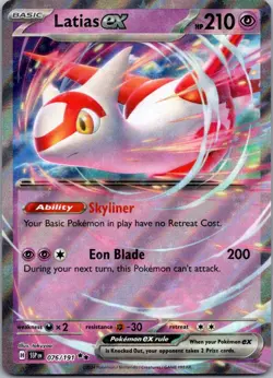 Latias ex (Surging Sparks) Double Rare Miscellaneous Cards & Products 076/191 NM - Image 1