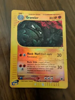Graveler - Reverse Holo - 79/165 Expedition Base Set - Pokemon TCG - 2002 - Image 1