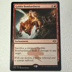 MTG Goblin Bombardment #279 MH2 Modern Horizons 2 Normal R NM Magic Card - Image 1