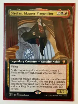 MTG - Crimson Vow Commander Deck - Vampiric Bloodline - + Extras - Image 1