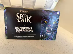 MTG Secret Lair x Dungeons & Dragons: Black Lights & Dark Foil Sealed - Image 1