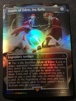 Apple Of Eden, Isu Relic - Foil - Borderless - ACR - MTG - EN - NM - 0122 - Image 1