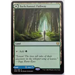 Barkchannel Pathway/Tidechannel Pathway, Kaldheim (KHM) #251/285 LP MTG - Image 1