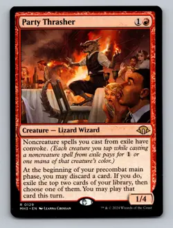 Party Thrasher R Modern Horizons 3 129 NM - Image 1