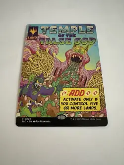 Temple of the False God # 20 MTG SLD Secret Lair Countdown Kit 2025 NM - Image 1