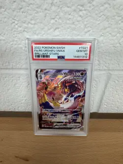 Pokemon TCG Rapid Strike Urshifu VMAX - TG21/TG30 Brilliant Stars - PSA 10 - Image 1