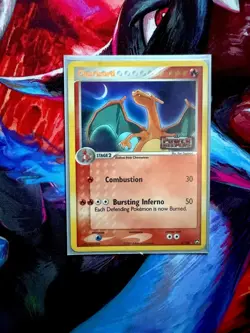 Charizard Power Keepers 6/108 Reverse Holo Rare Stage 2 Pokemon Card English - Image 1