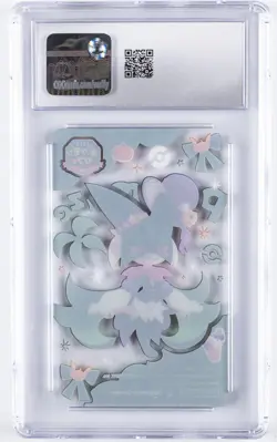 2020 POKEMON CENTER PROMOS POKE'CAFE REMIX-CLEAR CARD MEOWSCARADA CGC 7 - Image 2