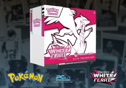 Pokemon Scarlet & Violet White Flare Pokemon Center ETB Factory Sealed WPET27 - Image 1