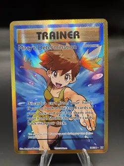 Pokemon Misty's Determination (Full Art) 108/108 Evolutions Holo - Image 1