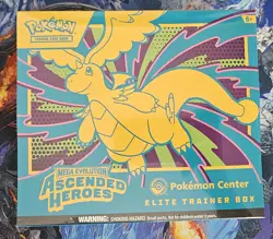 Pokemon TCG: ME2.5 Ascended Heroes Pokemon Center Elite Trainer Box ETB - Image 1
