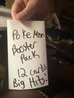 Homemade Booster Pack Pokemon Cards 12 Cards Big Hits,very Good ,very Special - Image 1