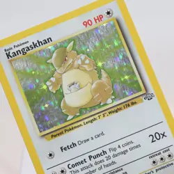 Pokemon TCG - Kangaskhan 5/64 Jungle Holo Rare WOTC - EXC - Image 1
