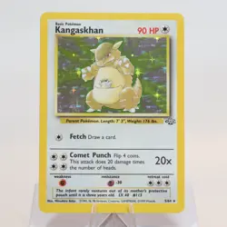 Pokemon TCG - Kangaskhan 5/64 Jungle Holo Rare WOTC - EXC - Image 2