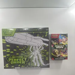 Pokemon TCG: Mega Evolution Perfect Order ETB & Booster Bundle SEALED - Image 1