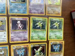 Pokemon TCG 22 WOTC HOLO LOT- LP-HP SWIRL BASE SET GRAILS- 1ST ED, BASE SET, NEO - Image 5