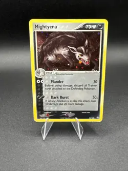 Mightyena 18/108 EX Power Keepers Cosmos Holo Rare Pokemon Trading CG 2007 - Image 1