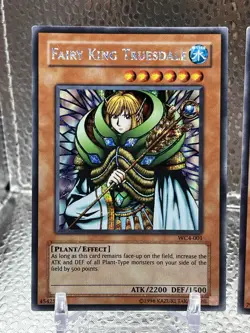 Yu-Gi-Oh WC4-001-002-003 Fairy King Truesdale, Kinetic Soldier, Slate Warrior LP - Image 2