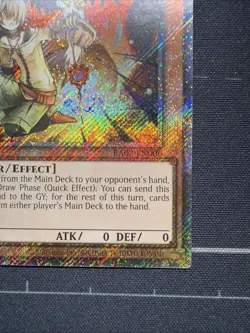 Droll & Lock Bird RA02-EN006 Quarter Century Secret Rare QCR Original NM Yugioh - Image 5