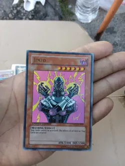 Konami Yu-Gi-Oh! Jinzo Ultra Rare Effect Anniversary Pack YAP1-EN007 ATK 2400 D… - Image 1