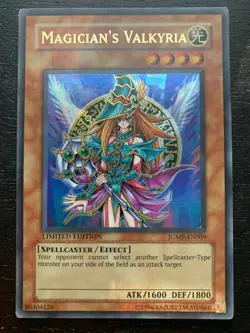 Yu-Gi-Oh! TCG Magician's Valkyria JUMP-EN009 Limited Edition Ultra Rare - Image 1