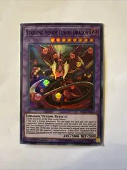 Yu-Gi-Oh! - Starving Venom Fusion Dragon - Super Rare / Holo - FIGA-EN060 - Image 1