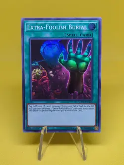 Yugioh - Extra-Foolish Burial (SOFU-EN065) - Super Rare 1st Edition - Image 1