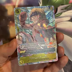 Monkey D. Luffy (Illustration Box Vol.3) SR One Piece Promo OP07-109 NM - Image 2
