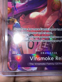 Vinsmoke Reiju OP12-063 Alt Art Legacy of the Master One Piece CCG NM Condition - Image 5