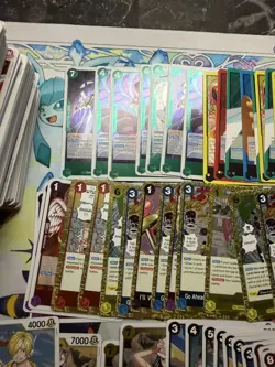 One Piece OP-15 Bulk Card Lot Adventure on Kami’s Island ENG 400+ cards w Holo R - Image 3