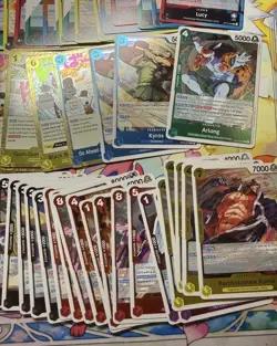 One Piece OP-15 Bulk Card Lot Adventure on Kami’s Island ENG 400+ cards w Holo R - Image 5
