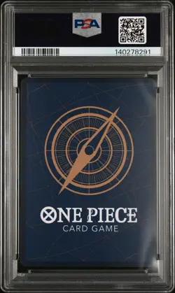 2025 ONE PIECE JAPANESE OP13-CARRYING ON HIS WILL #089 ST. TOPMAN WARCURY PSA 10 - Image 2