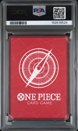 2025 ONE PIECE JAPANESE LIMITED CARD COLLECTION VOL.1 #001 MONKEY D LUFFY PSA 10 - Image 2