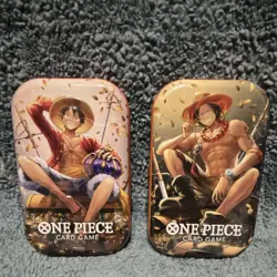 Bandai One Piece CCG Tin Pack Set Vol.2 Kit Sealed English 2023 Card Game - Image 1