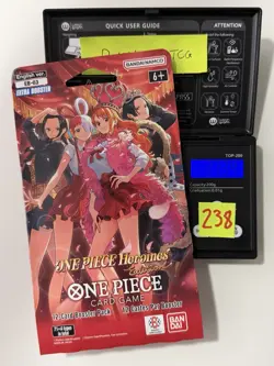 (HEAVY)🔥One Piece Heroines Edition EB 03 Sleeved Booster Pack (Factory Sealed) - Image 1